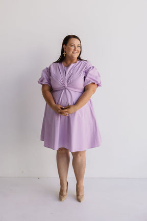 Lavender Breastfeeding Dress